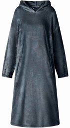 vidaXL Bluza-koc Granatowy m Flanela