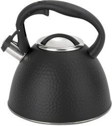 Czajnik z gwizdkiem Bubble 2,6 L czarny AMBITION