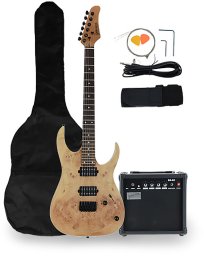 Golden Guitar Gitara elektryczna - kompletny zestaw - PSG-3 one size
