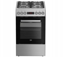 Kuchenka Beko BEKO Cooker | FSM52321DXDT | Hob type Gas | Oven type Electric | Stainless Steel | Szerokość 50 cm | Grilling | Głębokość 60 cm | 60 L