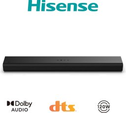 Soundbar Hisense HS1000 Soundbar (czarny, Bluetooth, HDMI, USB, AUX, optyczny)