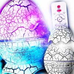 Lampka Nocna LED Projektor Rzutnik GWIAZD Nieba JAJO DINOZAURA Dla Dzieci