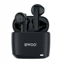 BWOO wireless TWS earphones BW94-BK black