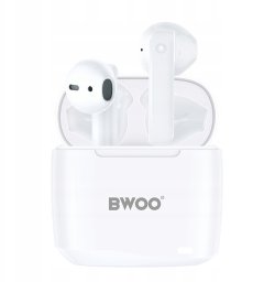 BWOO wireless TWS earphones BW94-WH white