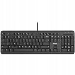 CANYON keyboard HKB-20 EN/ES Velvet Wired Black