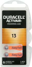 Duracell Bateria ActivAir PR48 6 szt.
