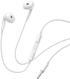 Słuchawki Dudao słuchawki douszne ze złączem minijack 3.5mm biały (X14PRO)