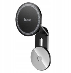 Uchwyt na telefon do tyłu ekranu magnetyczny Hoco H93 czarny