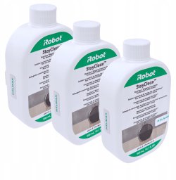 3x iRobot StayClean Płyn, koncentrat 300 ml do mycia podłóg Roomba Combo