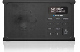 RADIO DR 3BK CYFROWE CZARNE AKUM. (DAB+/FM/RDS/BT/ZEGAR/ALARM)