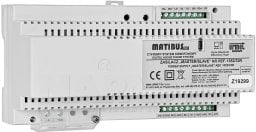 1052/33R URMET Zasilacz systemowy MASTER/SLAVE systemu cyfrowego Matibus SE