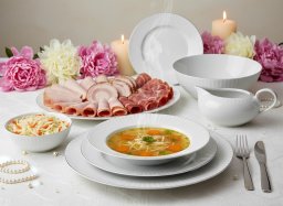 Serwis obiadowy dla 12 osób 44 el. Yvonne Sonata H109