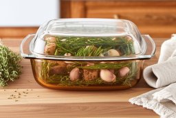 Simax Naczynie żaroodporne 3,5 L Amber Clear