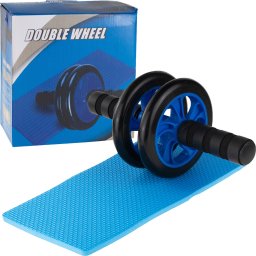 TG56498 WAŁEK ROLLER DO ĆWICZEŃ KÓŁKO podwójne podkładka