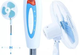 ZW41 WENTYLATOR WIATRAK DUŻY STOJĄCY PODŁOGOWY REGULOWANY OSCYLACJA 230V