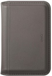 Uniq MAGNETYCZNY PORTFEL RFID UNIQ LYDEN DS STOJAK NA TELEFON SZARY