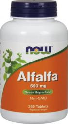  NOW Foods Alfalfa 650mg 250 tabl.
