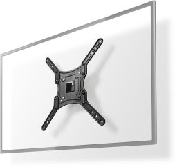 Nedis TVWM1330BK uchwyt do telewizorów 139,7 cm (55") Czarny
