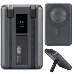 NEWELL NL4894 Power Bank 10000 mAh 2x USB-C MagSafe szary