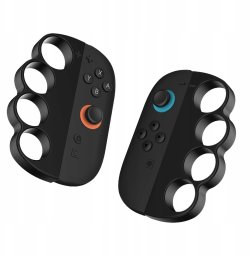 YAXO Uchwyt do Joy-Con BOXING SET do NS2 Techno Black
