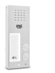 Miwi Urmet 6025/PR2-RF Urmet Panel rozmówny ELITE, 2 przyciski wywołania, czytnik zbliżeniowy, moduł informacyjny