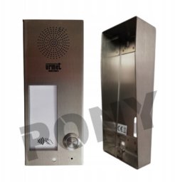 6025/PR1-RF Urmet Panel rozmówny ELITE, 1 przycisk wywołania, czytnik zbliżeniowy, moduł informacyjny