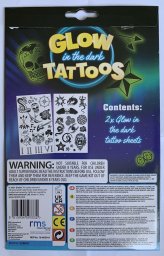 Snazaroo Tatuaże świecące w ciemn. 16-6059-A 93332
