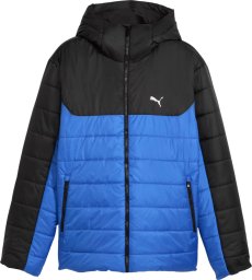 Kurtka męska Puma Kurtka męska ESS Hooded Padded niebiesko-czarna 685211 13 L