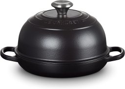 Le Creuset Brytfanna do Pieczenia Chleba Żeliwo 24 cm Czarny Mat nowy