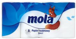 Mola Papier toaletowy biały 8 szt