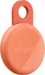 Chipolo LOOP – Rechargeable Bluetooth Tracker with Silicone Loop for iOS & Android, Coral