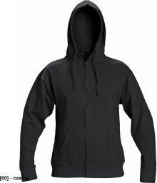 NAGAR - bluza z kapturem ściąganym sznurkiem 80% bawełna, 20% poliester - czarny 3XL