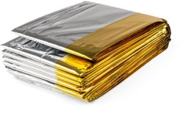 Koc ratunkowy termiczny folia życia termiczna 160x210 cm