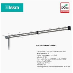 TV Antena ISKRA P-2845-7 Basic