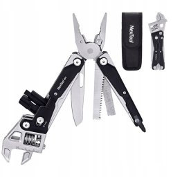 Multitool NexTool W4 11w1 z kluczem nastawnym typu francuz