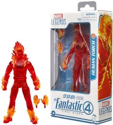 Human Torch The Fantastic Four: First Steps Marvel Legends Figurka 15 cm