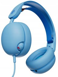 Skullcandy Grom wired headband headphones, blue