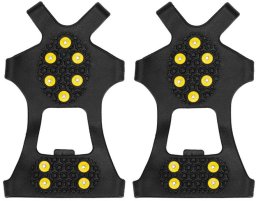 Springos Raczki na buty turystyczne, nakładki kolce, rozmiar 36-40, czarne UNIWERSALNY