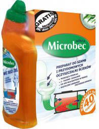 Bros Microbec Ultra zapach eukaliptusa - preparat do szamb 1kg + Żel do WC 500ml