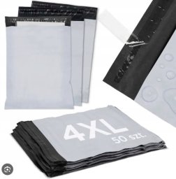 Foliopaki Kurierskie Duże 4 XL 450 x 550 mm Foliopak Koperty Foliowe 50 szt