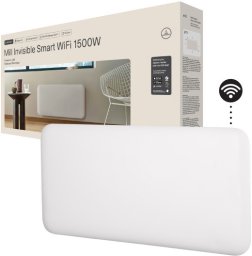 Grzejnik Mill Invisible Smart WiFi Heater | PA1500WIFI4 | Panel Heater | 1500 W | Suitable for rooms up to 18-22 m² | White | IPX4