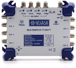 Antena satelitarna Telkom-Telmor Multiswitch 5/8 PREMU - końcowy