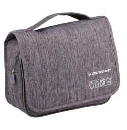 Dunlop Torba torba kosmetyczna podróżna z uchwytem do zawieszenia 25x20x10 cm (Szary)
