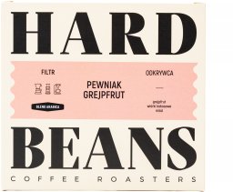Kawa ziarnista Hard Beans Pewniak Grejpfrut Filtr 250g