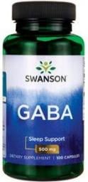  Swanson GABA 500mg 100 kapsułek