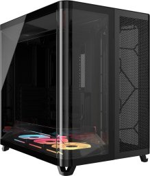Corsair AIR 5400 LX-R RGB iCUE LINK Midi Tower Czarny
