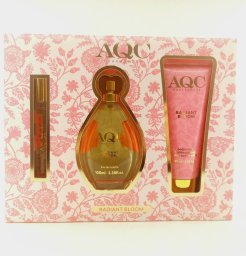 Monsoon Rinkinys Aqc Fragrances Radiant Bloom moterims: tualetinis vanduo EDT, 100 ml + tualetinis vanduo EDT, 10 ml + kūno losjonas, 150 ml