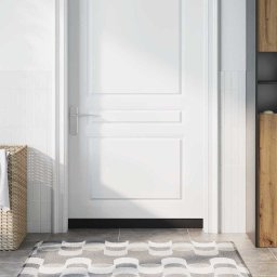 vidaXL Szczotki uszczelniające do drzwi samoprzylepne 12 pcs Brązowy