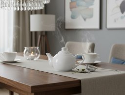 Nuova R2S Czajnik porcelanowy 0,5 L Roma Biała