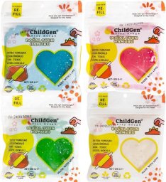 ProGarden Ciastolina naturalna eko-pack 4 brokatowe kolory EDUKAMP